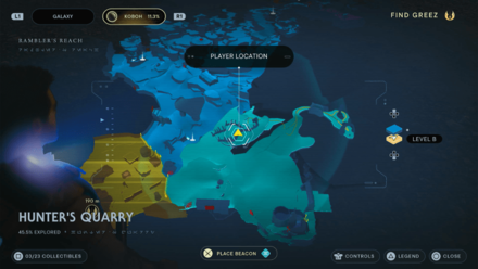 Fallen Order - Hunter Map Image