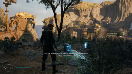 Fallen Order - Abandoned Encampment In Game Image