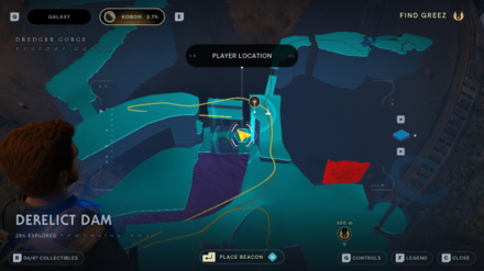 Fallen Order - Destroyed Dam Map Image