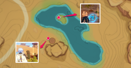 Genshin - Antiquity Hunt Day 2 - Replica Hunt Locations