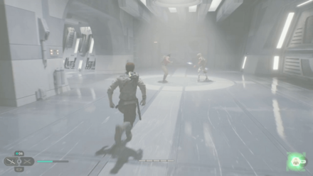 Jedi Survivor - Bode in Lucrehulk Core