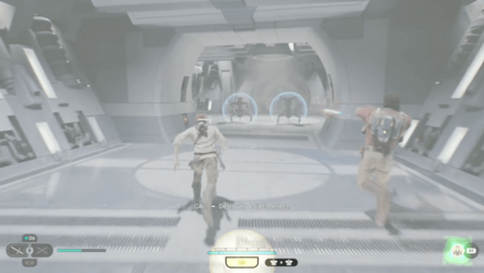 Jedi Survivor - Fighting with Bode in Lucrehulk Core