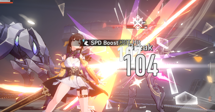 Star Rail - Sushang gains buffs from breaking an enemy