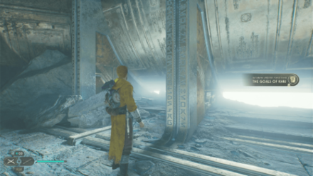 Fallen Order - The Goals of Khri In Game Image