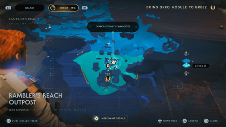 Fallen Order - Bandolier Map Image