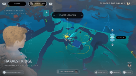 Jedi Survivor Harvest Ridge Barn Map Location