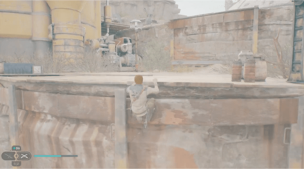 Jedi Survivor Harvest Ridge Barn Climb the Ledge