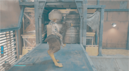 Jedi Survivor Harvest Ridge Barn Platform Above the Gate