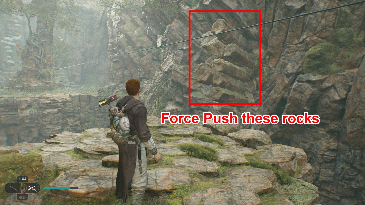 Jedi Survivor Forest Array Zipline