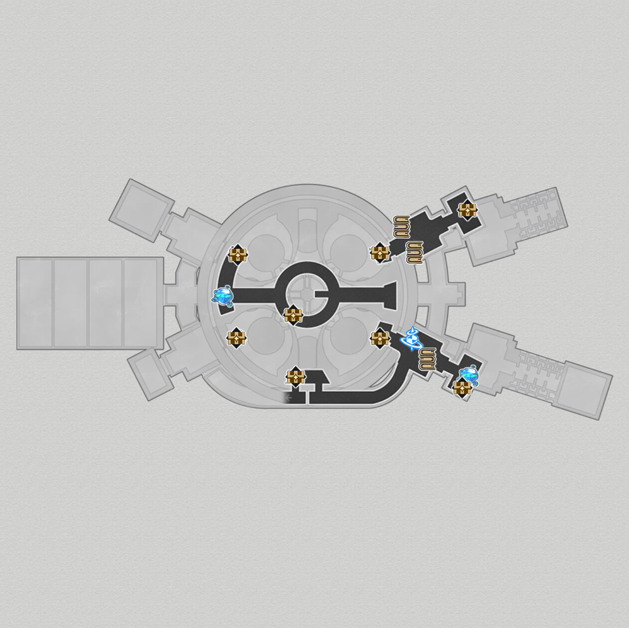 Honkai: Star Rail Herta Space Station treasure locations and map - Polygon