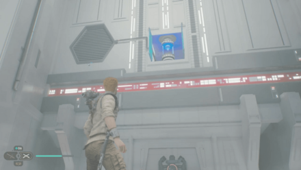 Jedi Survivor - Blue Mechanism in Nova Garon Central Area