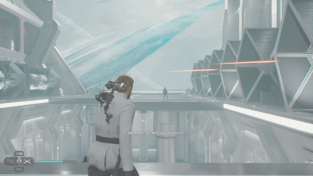 Jedi Survivor - Merrin in Hangar Bay