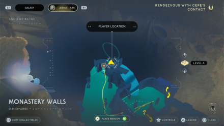 Fallen Order - Jedha Scroll Map Image