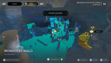 Fallen Order - Jedha Scroll Map Image