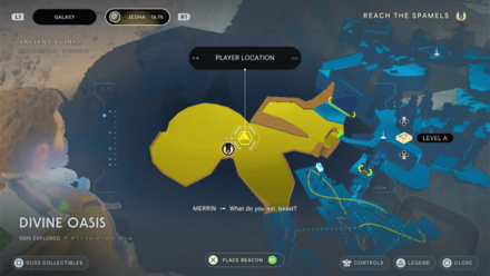 Fallen Order - Pilgrims, Saved Map Image