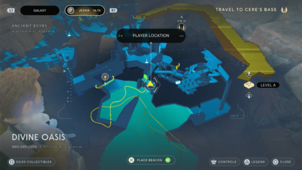 Fallen Order - Jedha Scroll Map Image