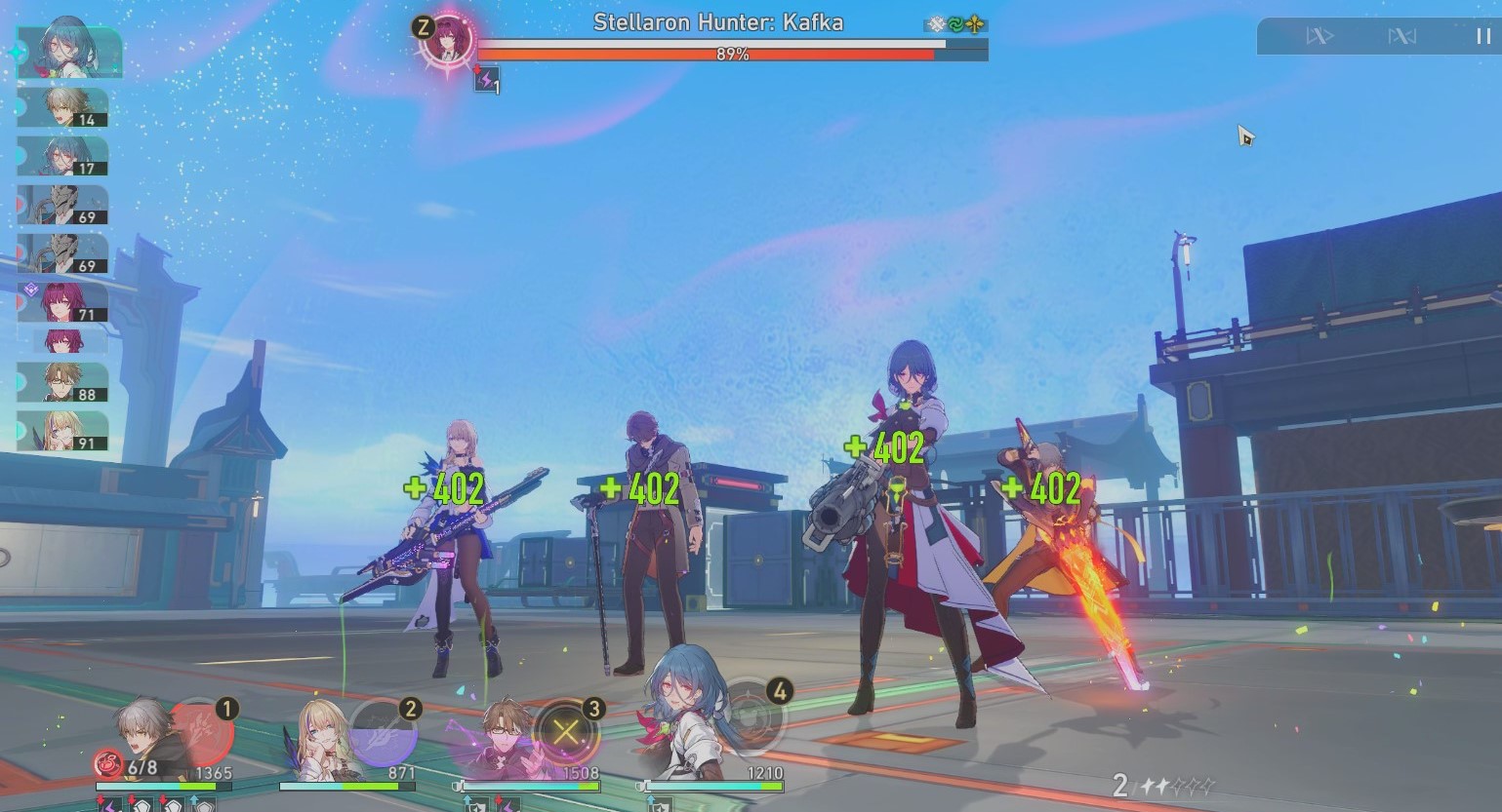 Honkai Star Rail - Bring Healer against Kafka