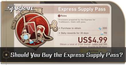Honkai Star Rail - Should You Buy the Express Supply Pass