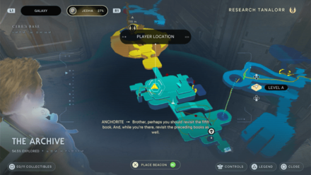 Fallen Order - Jedha Scroll Map Image