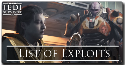 Jedi Survivor Exploits