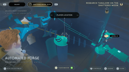 Fallen Order - Datadisc Map Image