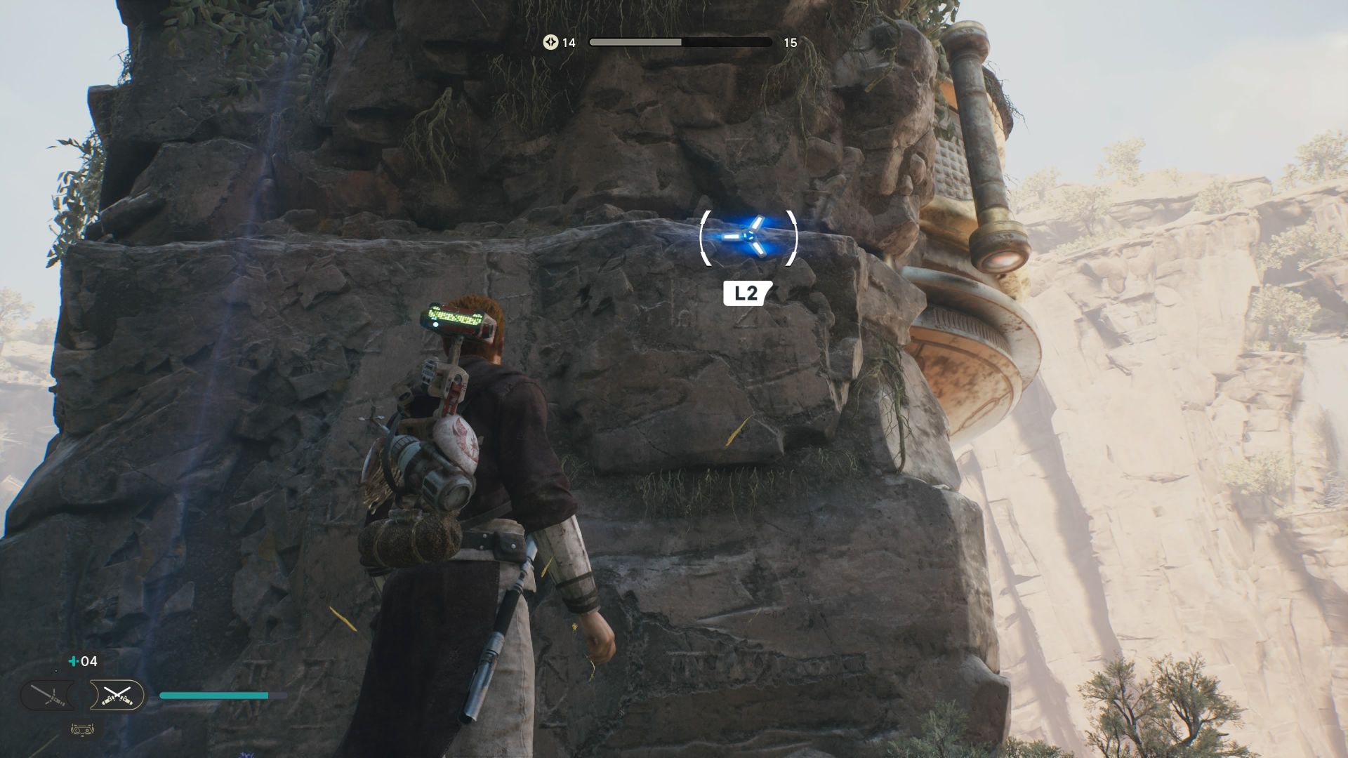 Jedi Survivor Devastated Settlement Grapple