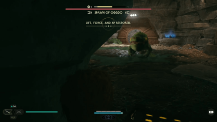 Jedi Survivor - Oggdo Fight - Hide Behind Crate