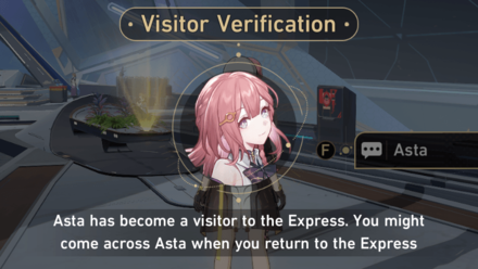 Honkai Star Rail - Asta Visitor Verification
