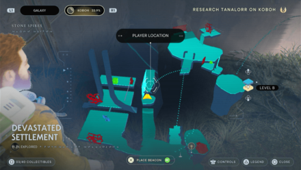 Fallen Order - Datadisc Map Image