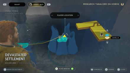 Fallen Order - Datadisc Map Image