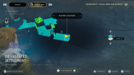 Fallen Order - Datadisc Map Image