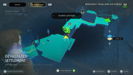 Fallen Order - Datadisc Map Image
