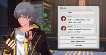 Honkai Star Rail - Time Express 2 Himeko Text