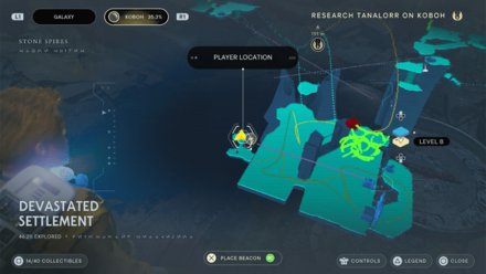 Fallen Order - A World Away Map Image