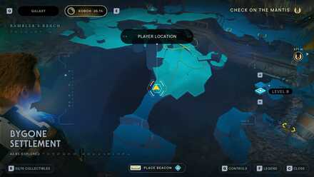 Blue Finned Crayfish - Map View