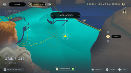 Fallen Order - The Beasts of Jedha Map Image