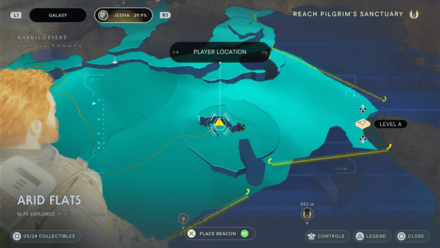 Fallen Order - Debt Map Image