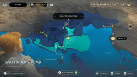 Fallen Order - Jedha Scroll Map Image