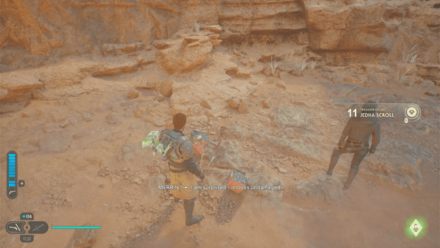 Fallen Order - Jedha Scroll In Game Image