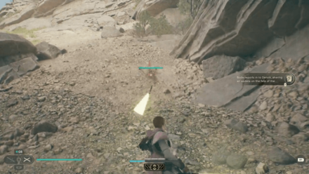 Jedi Survivor - Lightsaber Throw Towards Digging Droid