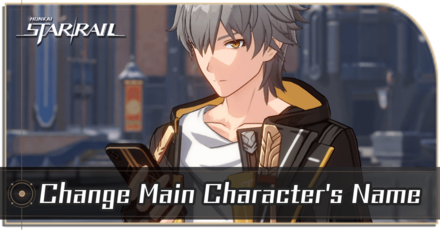 Honkai Star Rail - Change Main Character