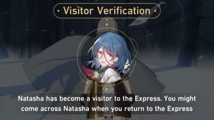 Honkai Star Rail -Visitor Verification Natasha
