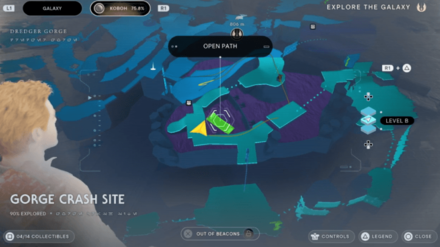 Jedi Survivor Pit Droid Map