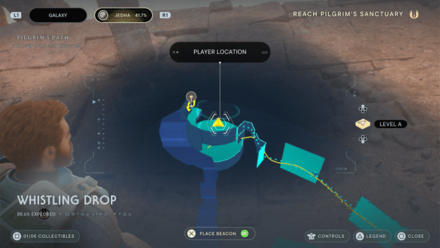 Fallen Order - Jedha Scroll Map Image