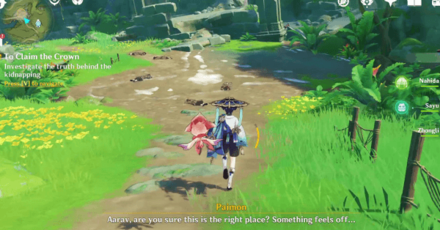 Genshin - Gatherings and Partings Quest - Investigate the truth behind the kidnapping