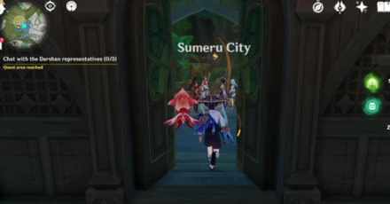 Genshin - Gatherings and Partings Quest - Find Faruzan and Nilou at the Grand Bazaar