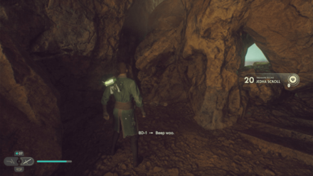 Fallen Order - Jedha Scroll In Game Image