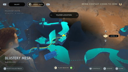 Fallen Order - Jedha Scroll Map Image