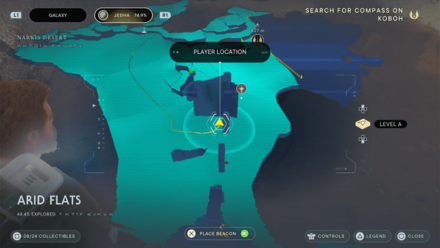 Fallen Order - Jedha Scroll Map Image