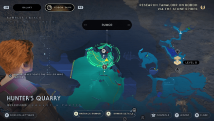 Roller Mine Rumor Map